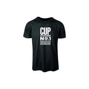 CUP NO.1 2026 T-shirt in Black 